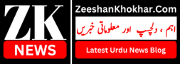 Zeeshan Khokhar News Logo